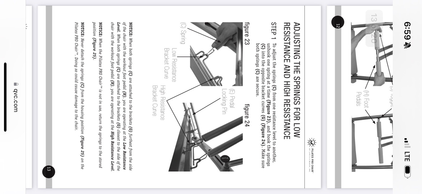 2ea Pilates Malibu / Life’s a Beach Chair Resistance Springs. Extra Heavy Duty!