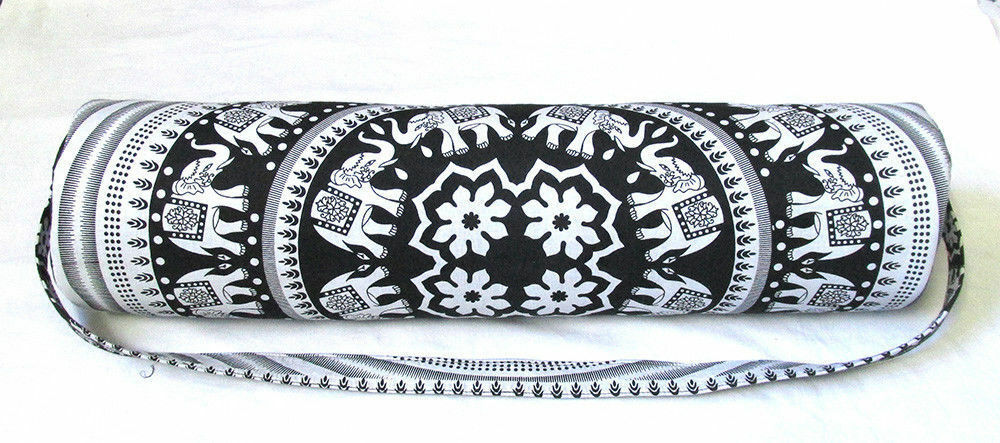 New Indian Mandala Yoga Mat Beach Exercise Bag Gym Bags With Shoulder Strap