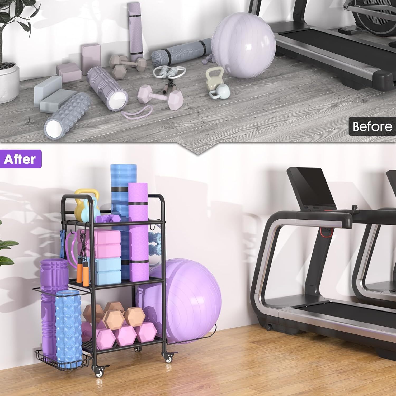 Gym Storage Racks Exercise Equipment Storage and Organization Racks