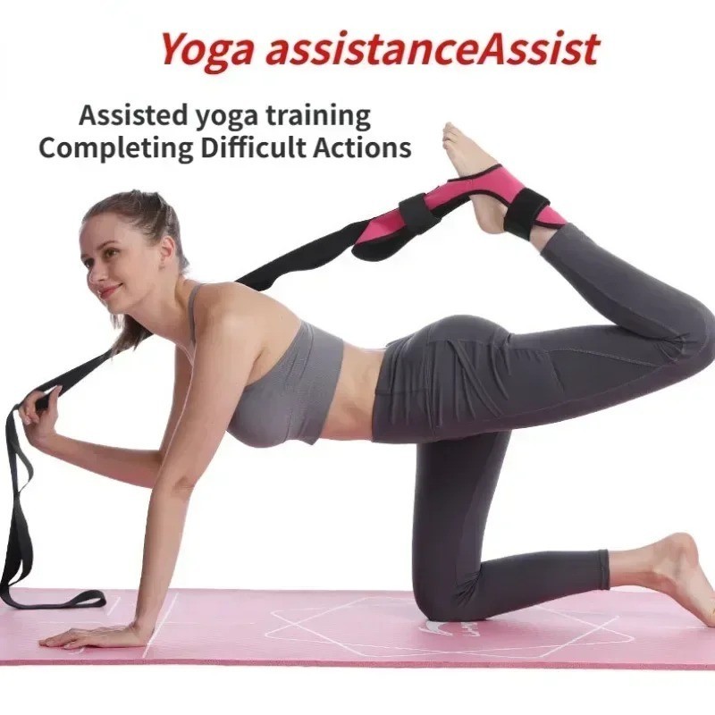 Leg Stretching Band Yoga Flexibility Strap Rehab Fitness Foot Stretch Tool 1pc