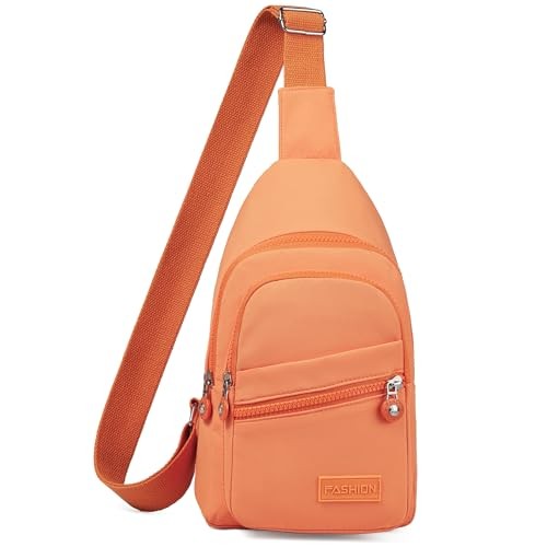 Crossbody Bags for Women, Small Cross Body Bag Sling Backpack – Orange E Orange