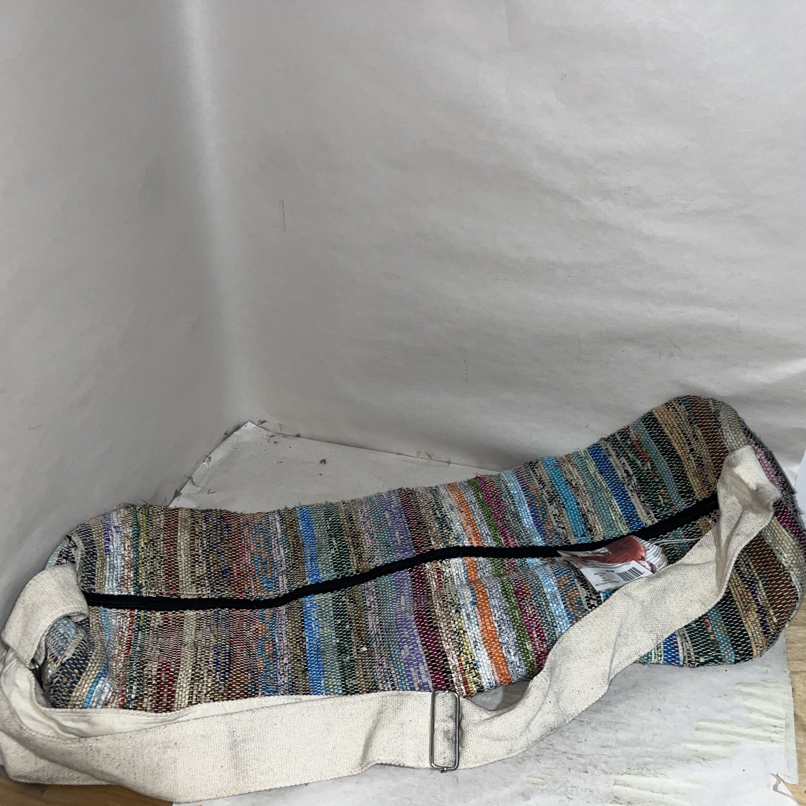 Jade Yoga Recycled Sari Yoga Mat Bag With Defects