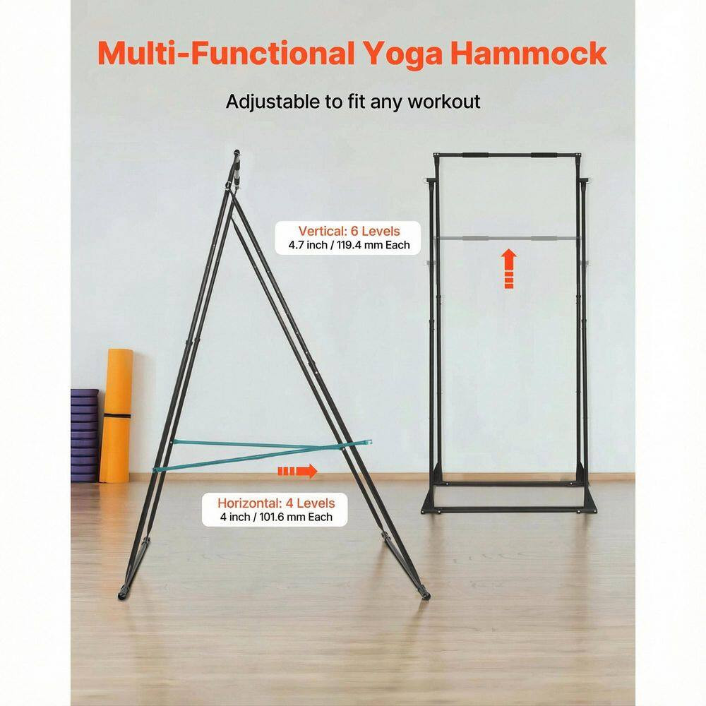 Yoga Stand Frame, Max 440.9 Lbs. Load Swing Stand, Aerial Silk Stands with EVA F