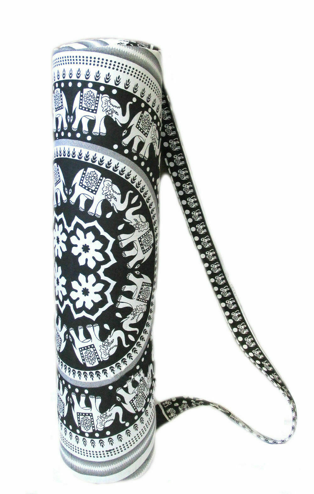 Personalized Yoga Bag Mandala Design Yoga Mat Carrier Bag With Shoulder