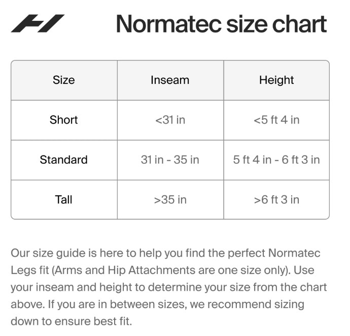 Hyperice Normatec Elite Legs Compression System. Size Standard. NEW
