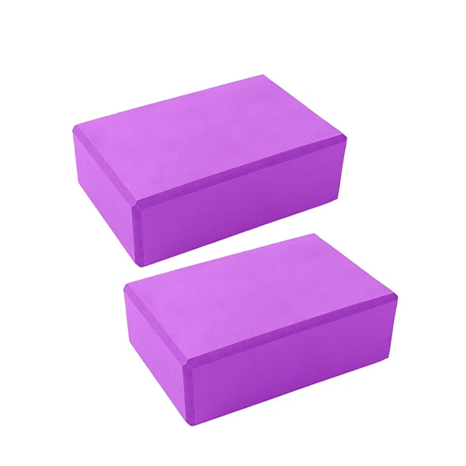 DH Yoga Block Brick Foam Sport Health Home Exercise Gym Tools 2pcs Pack