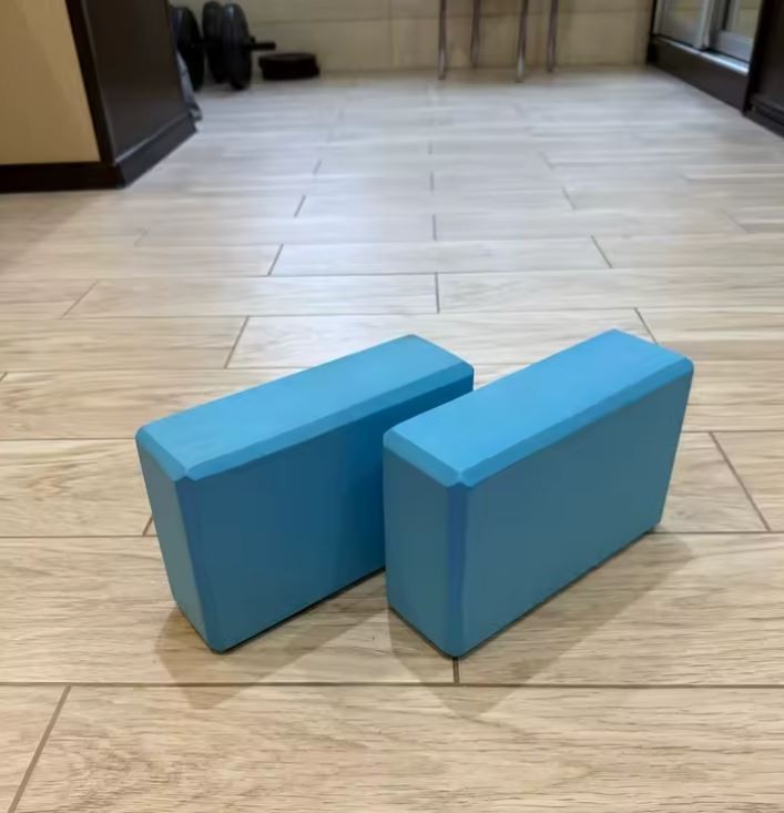 EVA Foam Yoga Blocks High Density Non Slip for Yoga Pilates Stretch Training