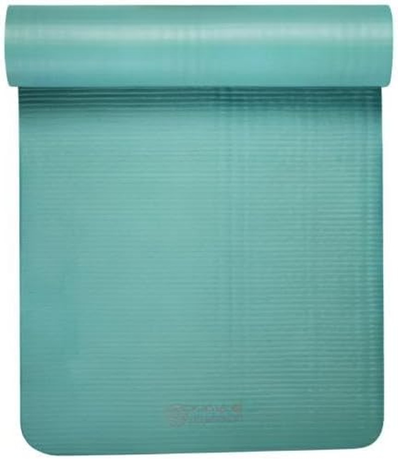 Gaiam Essentials 2/5&Prime; Thick (10Mm) Yoga & Pilates, Fitness & Exercise Mat with E