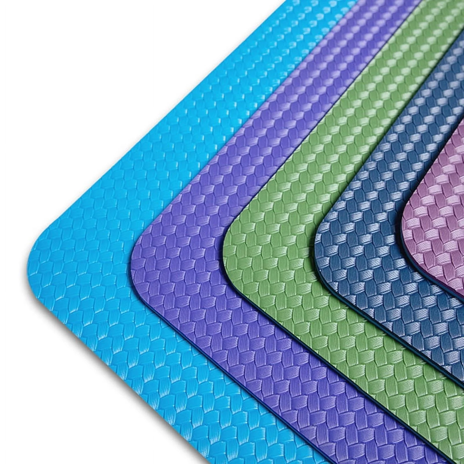 Extra Thick Yoga Mat 24&Prime;X68&Prime;X0.31&Prime; Thickness 0.31 Inch -Eco Friendly Material- w