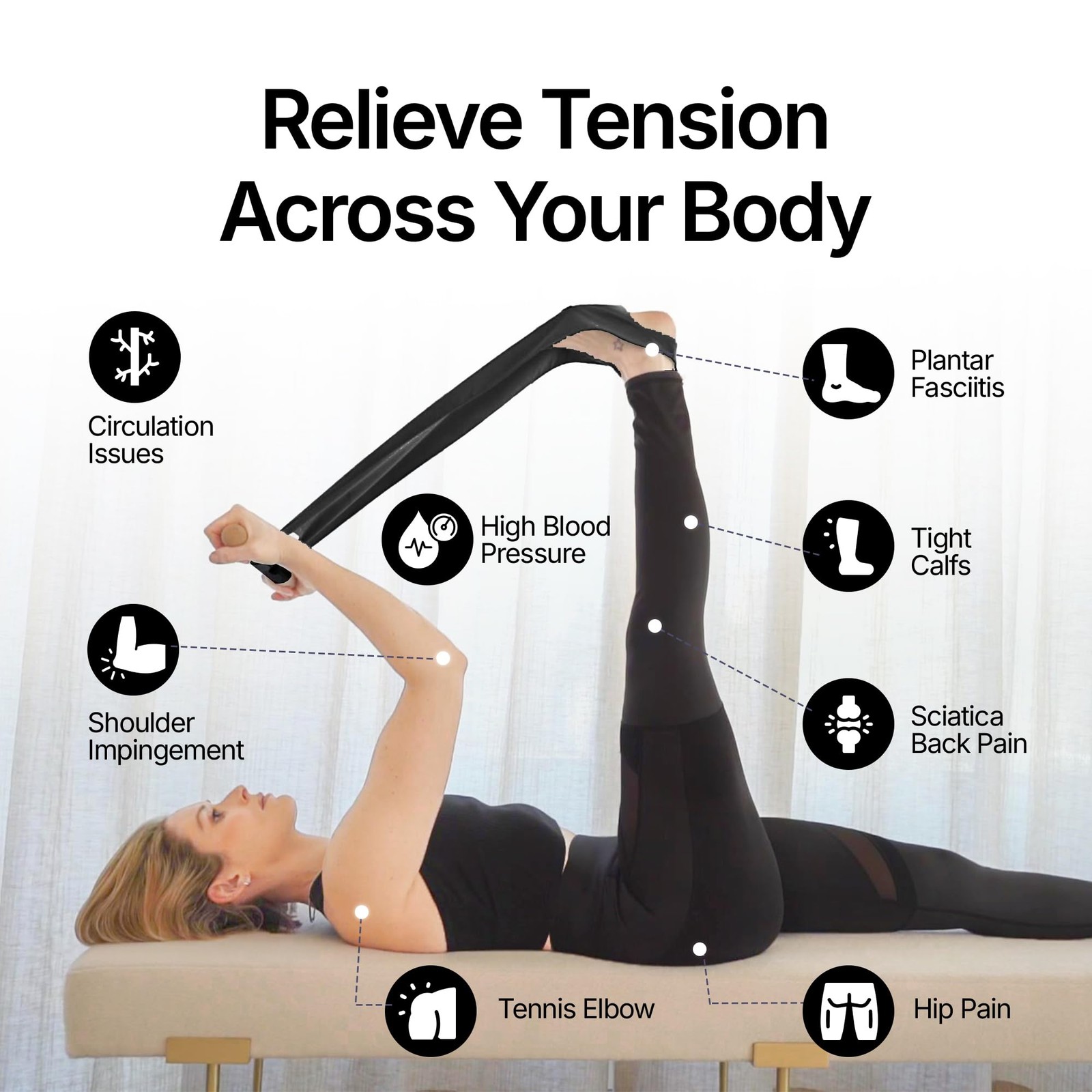CastleFlexx Mobility and Full Body Strengthening Device | Non-Elastic Stretch…