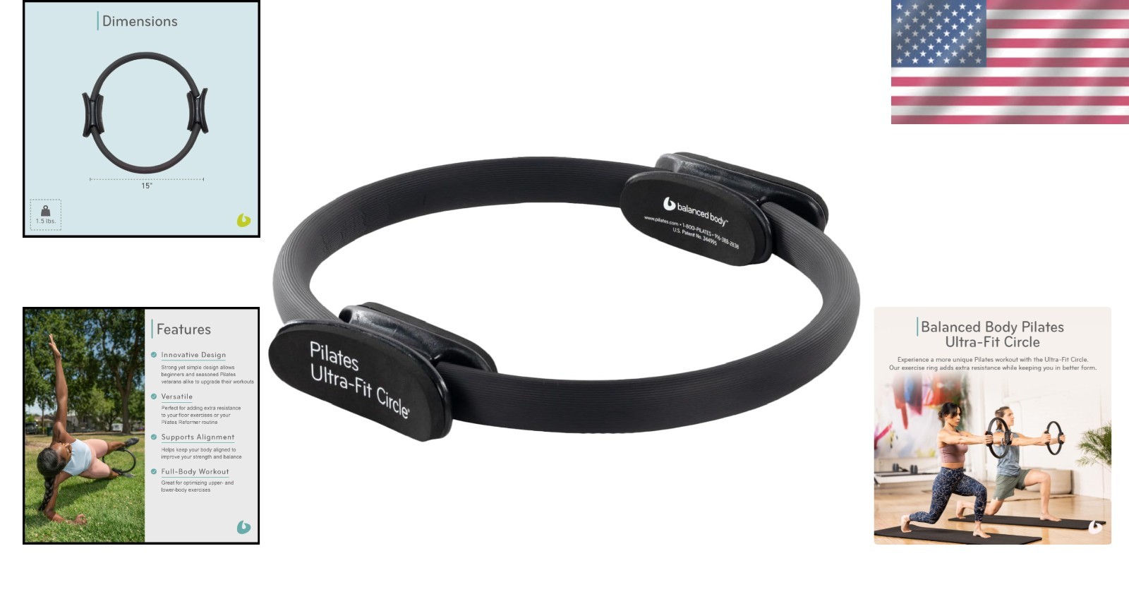 Comfort-Enhancing Pilates Circle – Ideal for All Body Types & Exercises