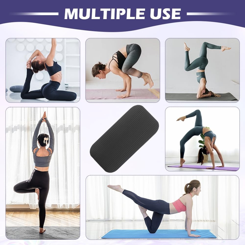 Yoga Knee Pad, Kneeling Pad, Rectangle Yoga Knee Pad Cushion, Yogas Props and…