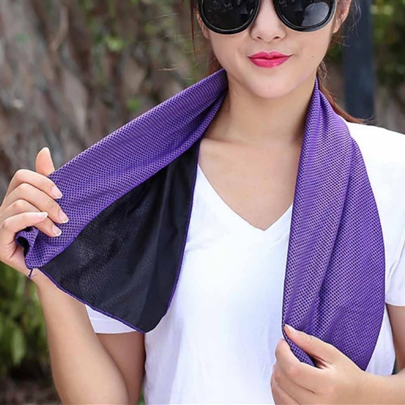 Quick Dry Multi-Color Polyester Sports Towel Yoga Fitness Running Basketball New