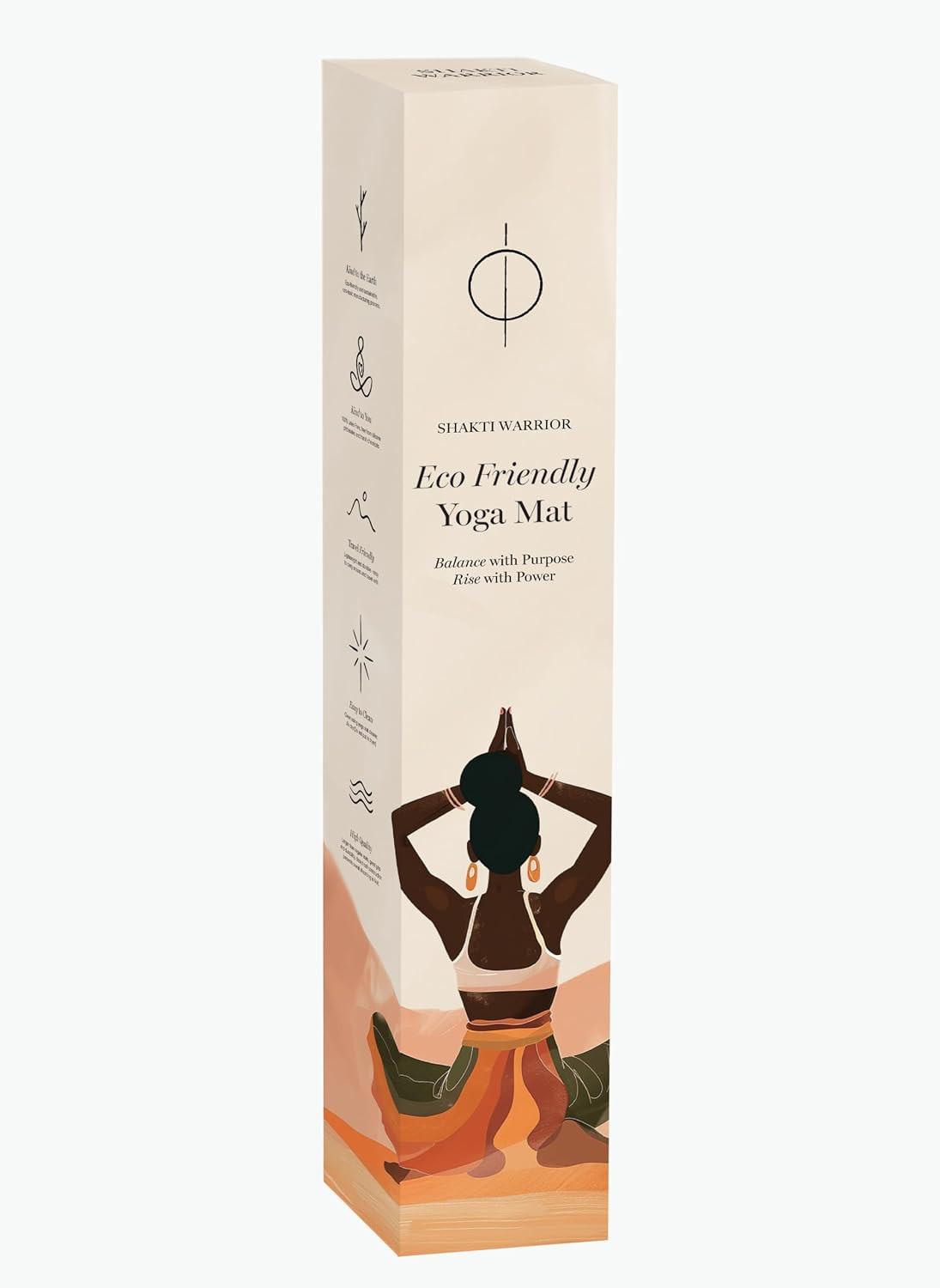 Cork Yoga Mat – Artist Designed, Premium Printed Eco-Friendly Non-Slip Mat, Grea