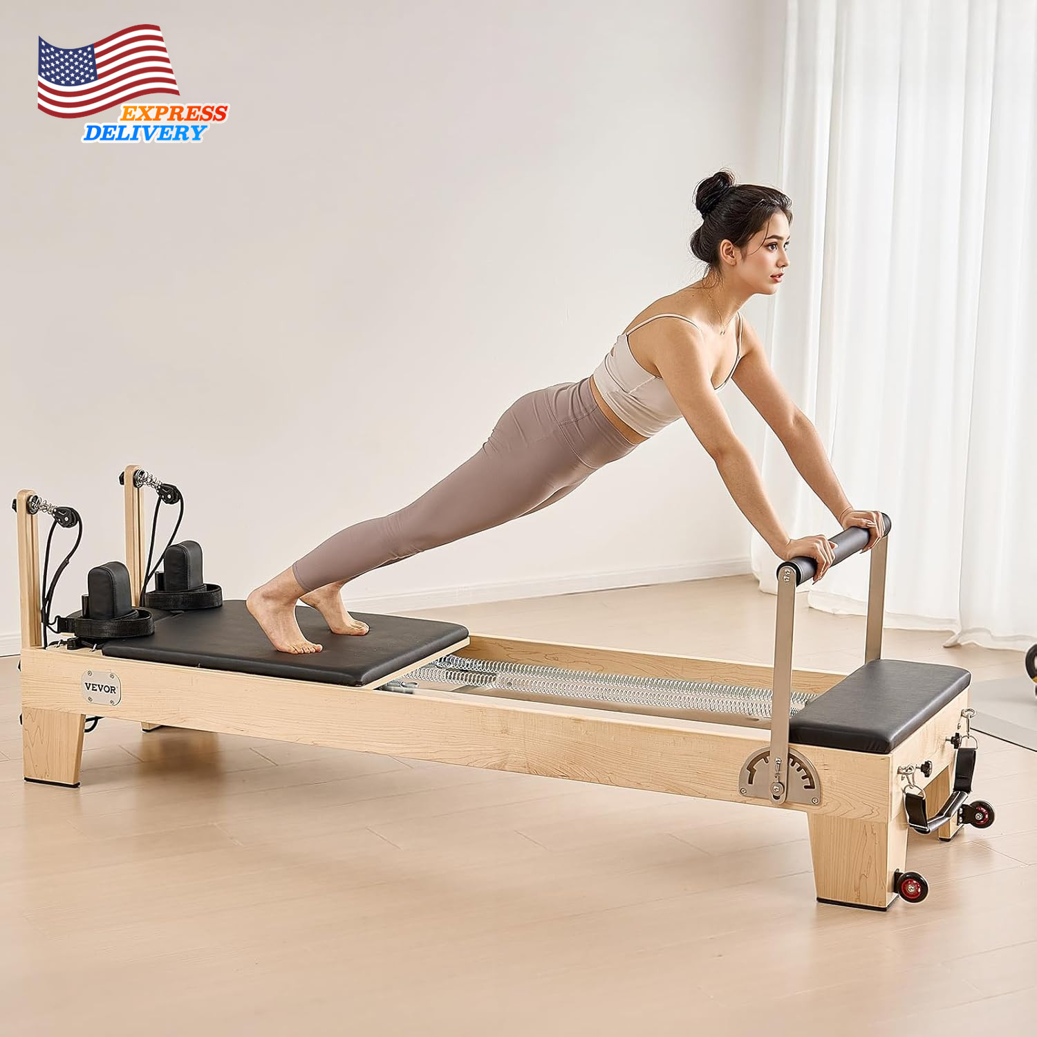 Pilates Reformer Machine Jump Board Reformer Box Spine Corrector Springboard