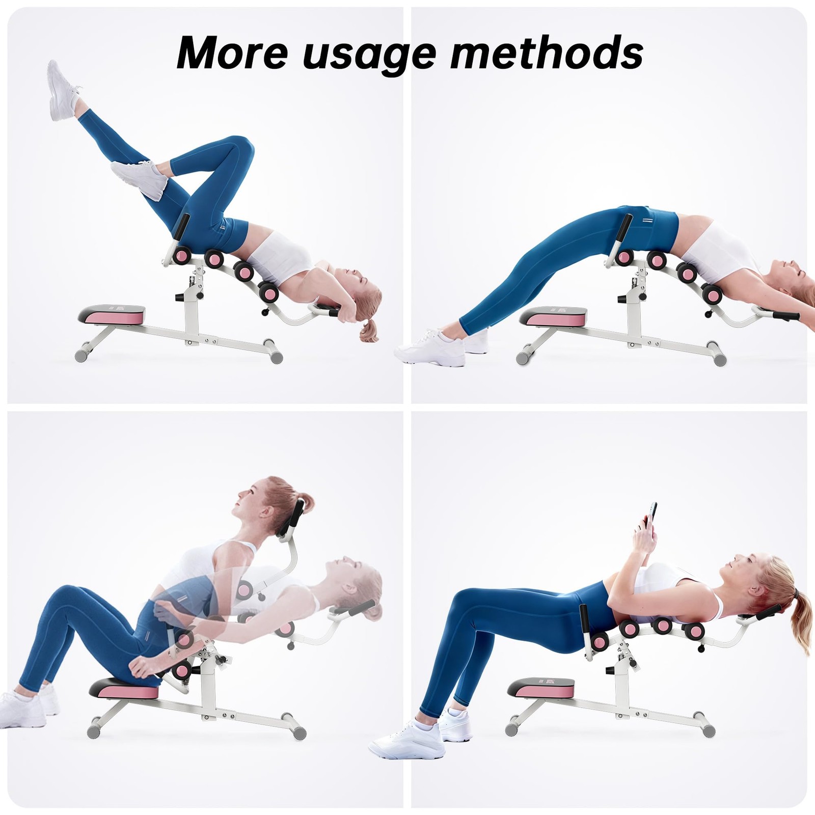 Inversion Table for Back Pain Relief – 350lbs Capacity, Improve Posture and Spin