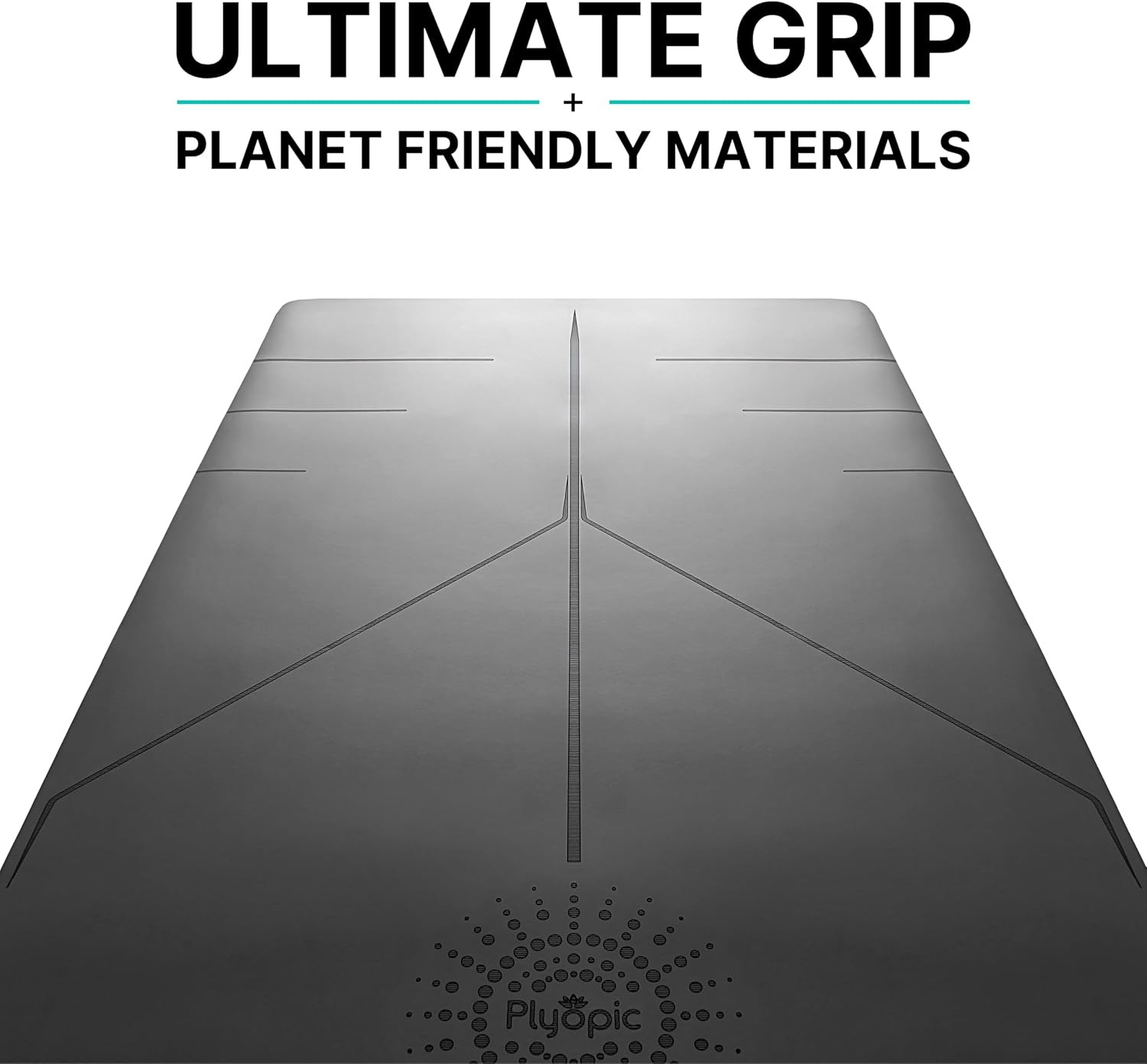 . Ultra-Grip Pro Yoga Mat – EXTREME Non-Slip Performance – Dry & Wet Grip – Alig