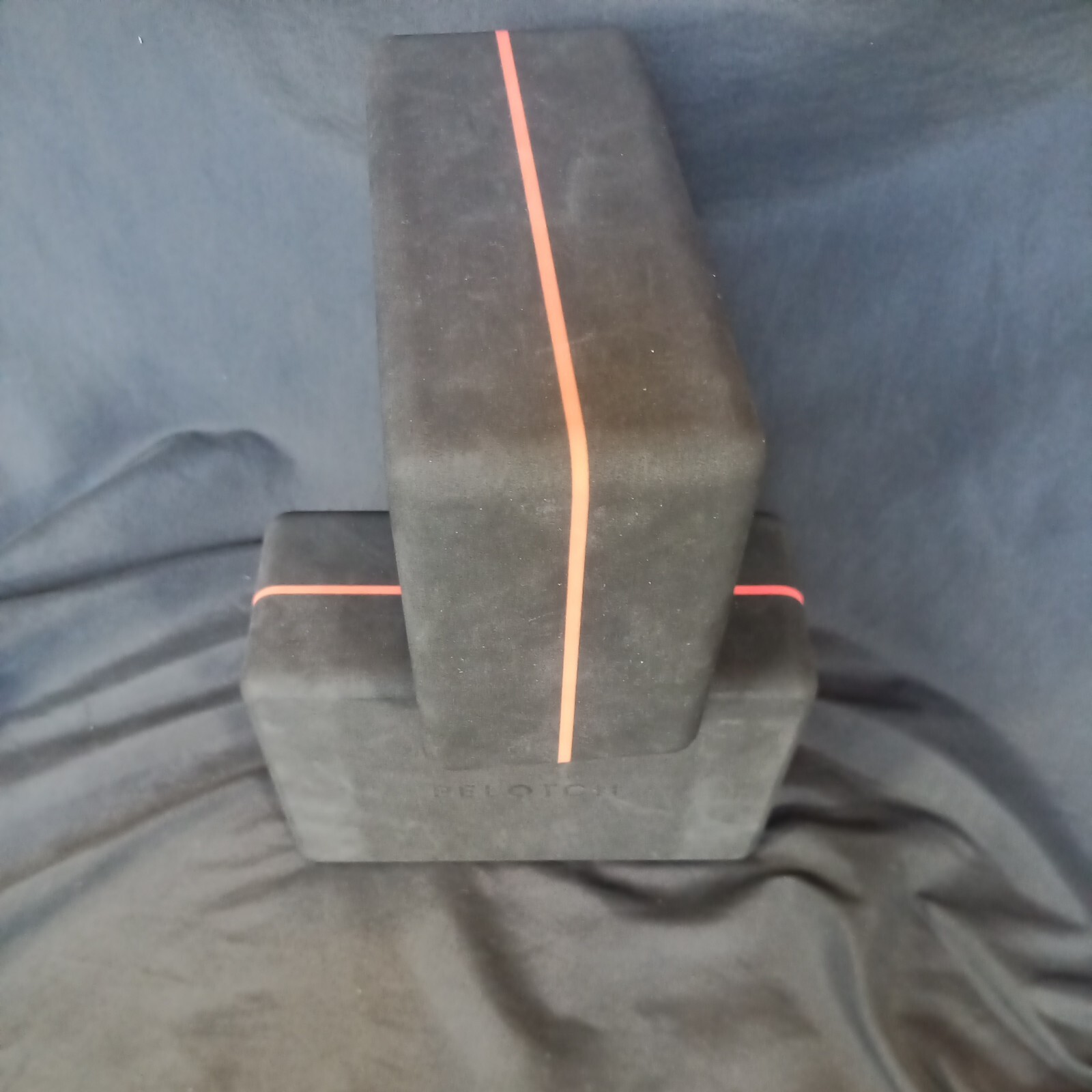 Peloton Yoga Block Black Foam (4x6x9 in) YG-BL-A-02 Lot of 2