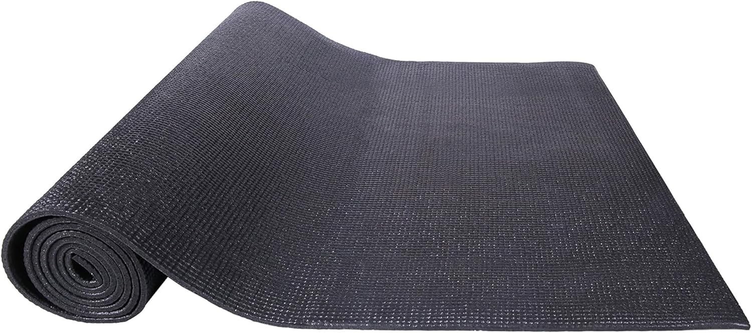 0.25-Inch High-Density Yoga Mat with Dual-Sided Non-Slip Grip | Cushioned