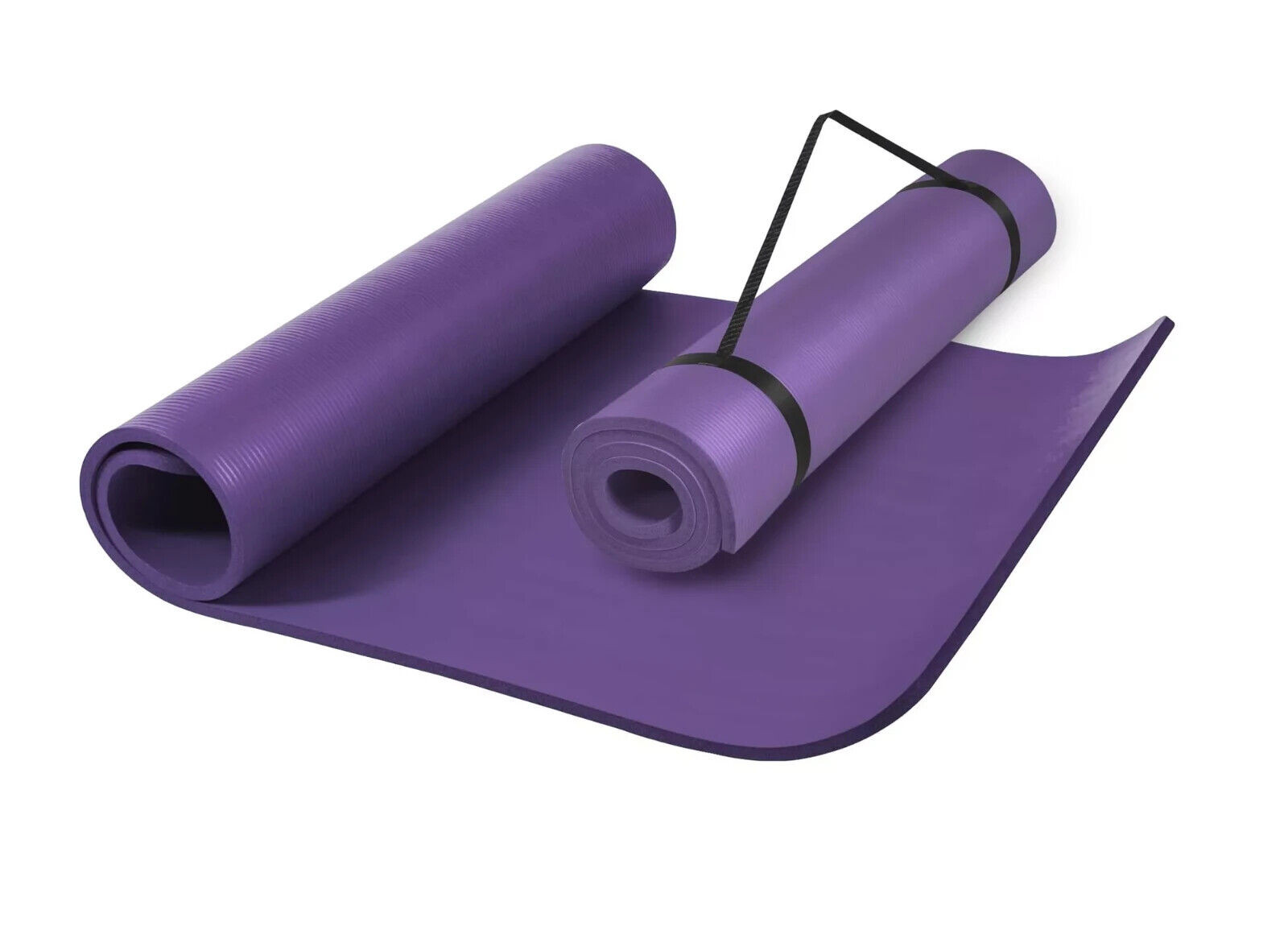 Yoga Mat 15mm Thick Durable Non Slip For Gym Exercise Fitness Pilates Workout