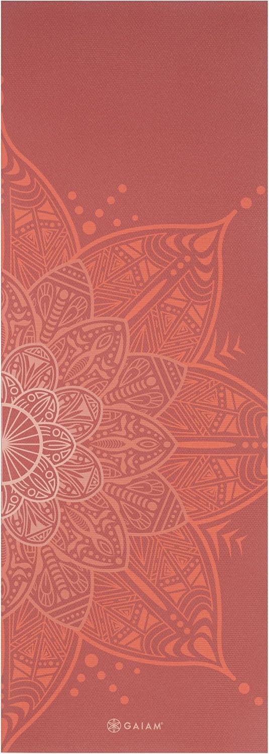 Yoga Mat – Premium Print Reversible Extra Thick Non Slip Exercise & Fitness Mat