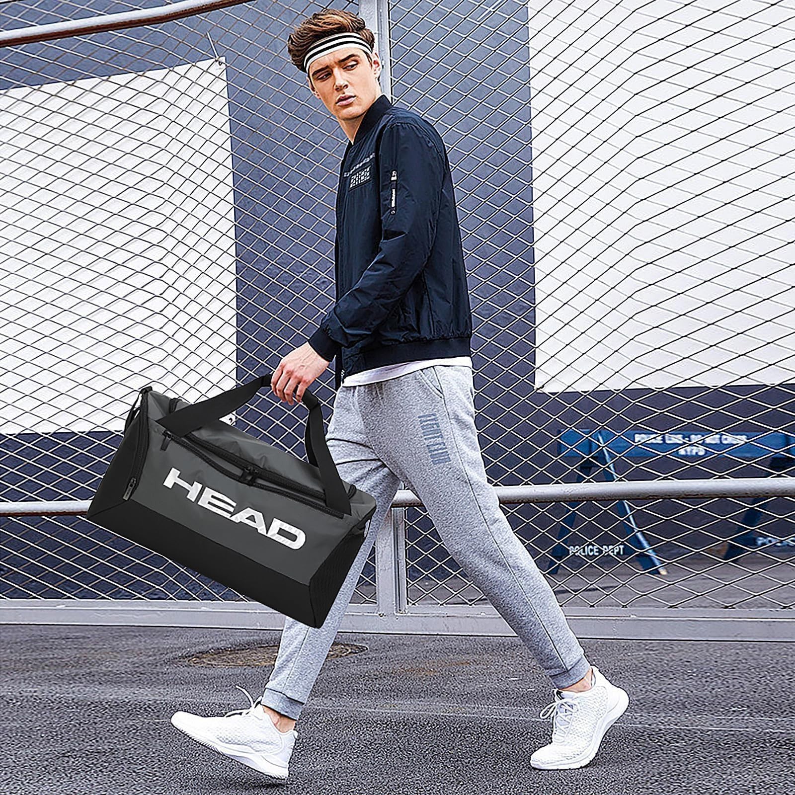 HEAD 45L Waterproof Tennis Duffel Bag for Men, Large Capacity Sports Gym Bags…