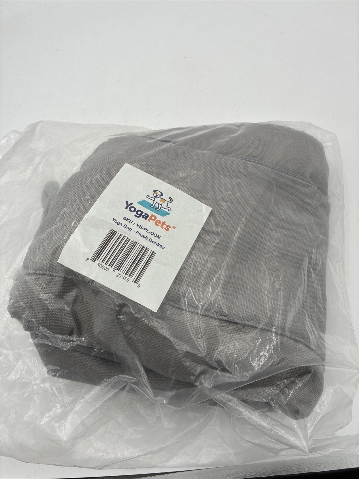 Yoga Mat Tote Bag Full Zip Exercise Plush Donkey Design New Sealed