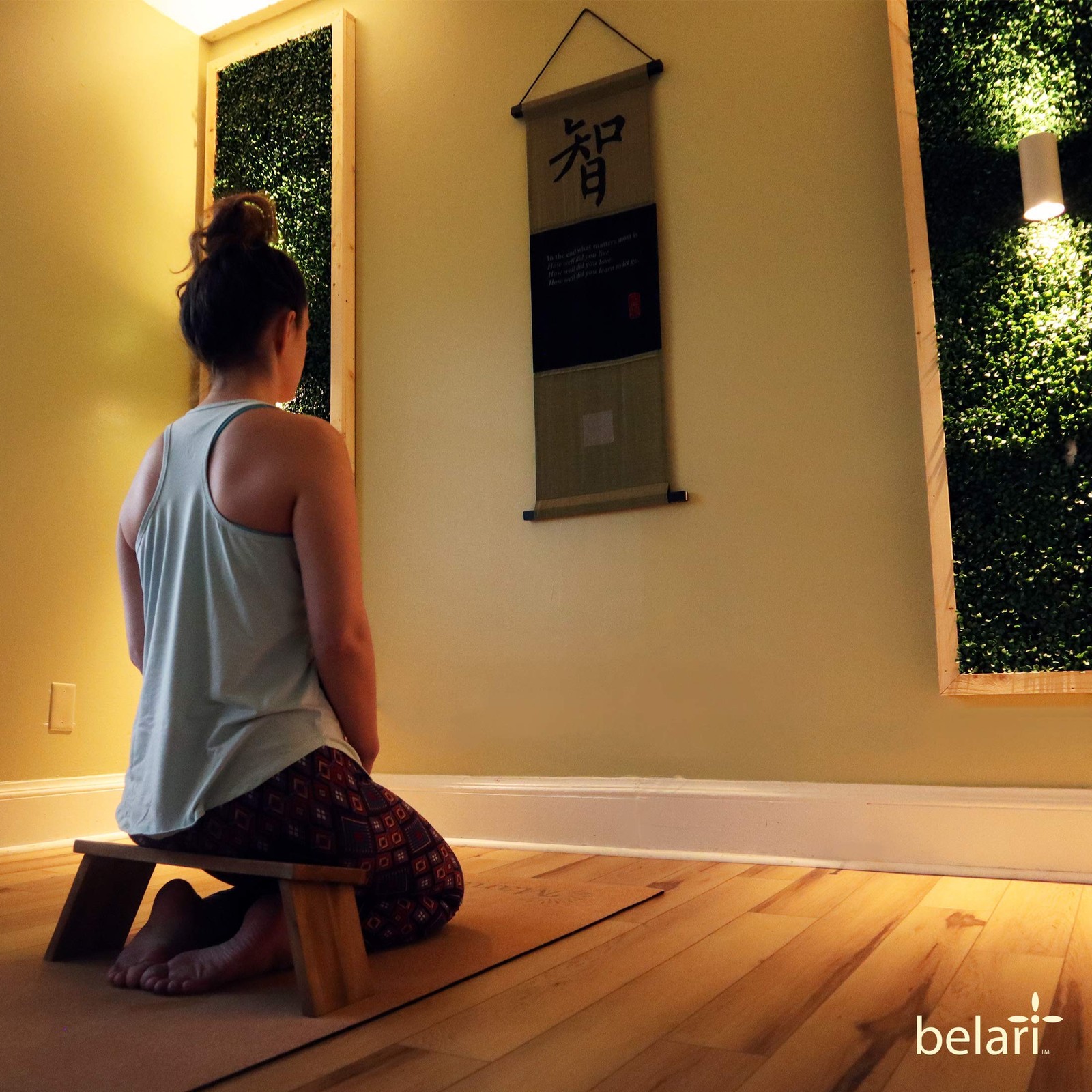 Teak Meditation Bench – Meditation Seat – Meditation Stool – Kneeling Meditat…