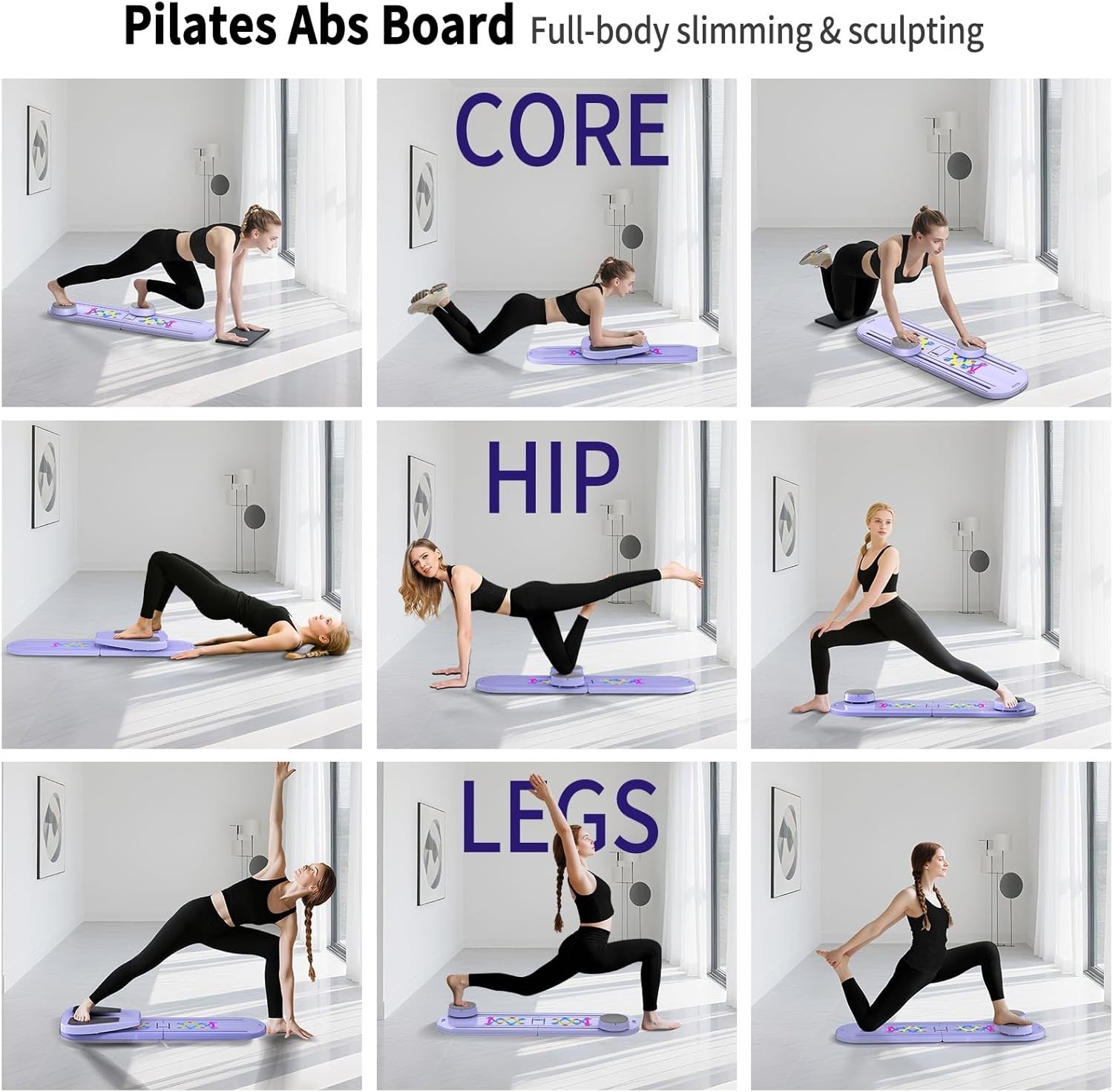 Pilates Reformer Foldable Reformer Pilates Machine & Equipment for Home Use