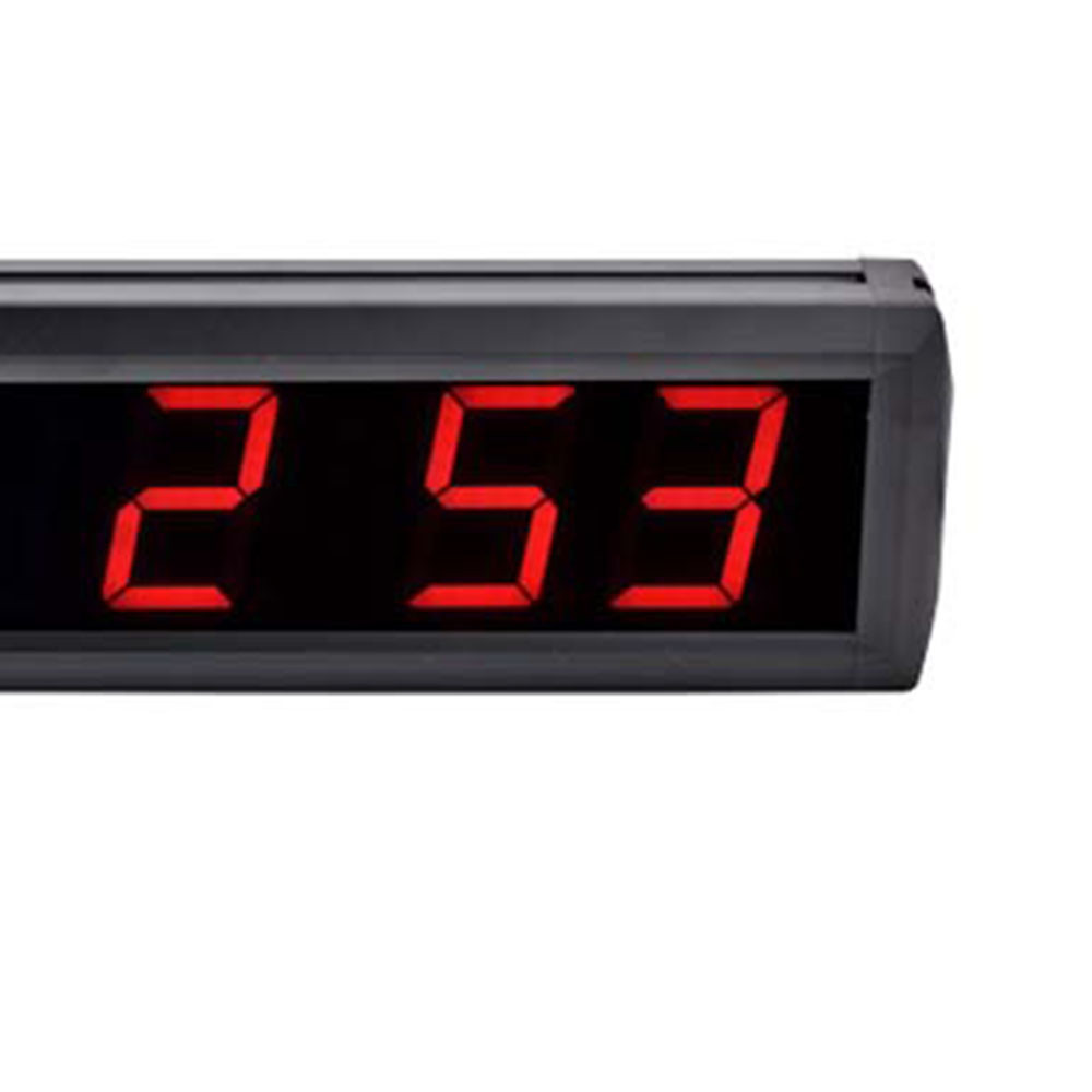 Diamond Gym LED Timer With Programs Black