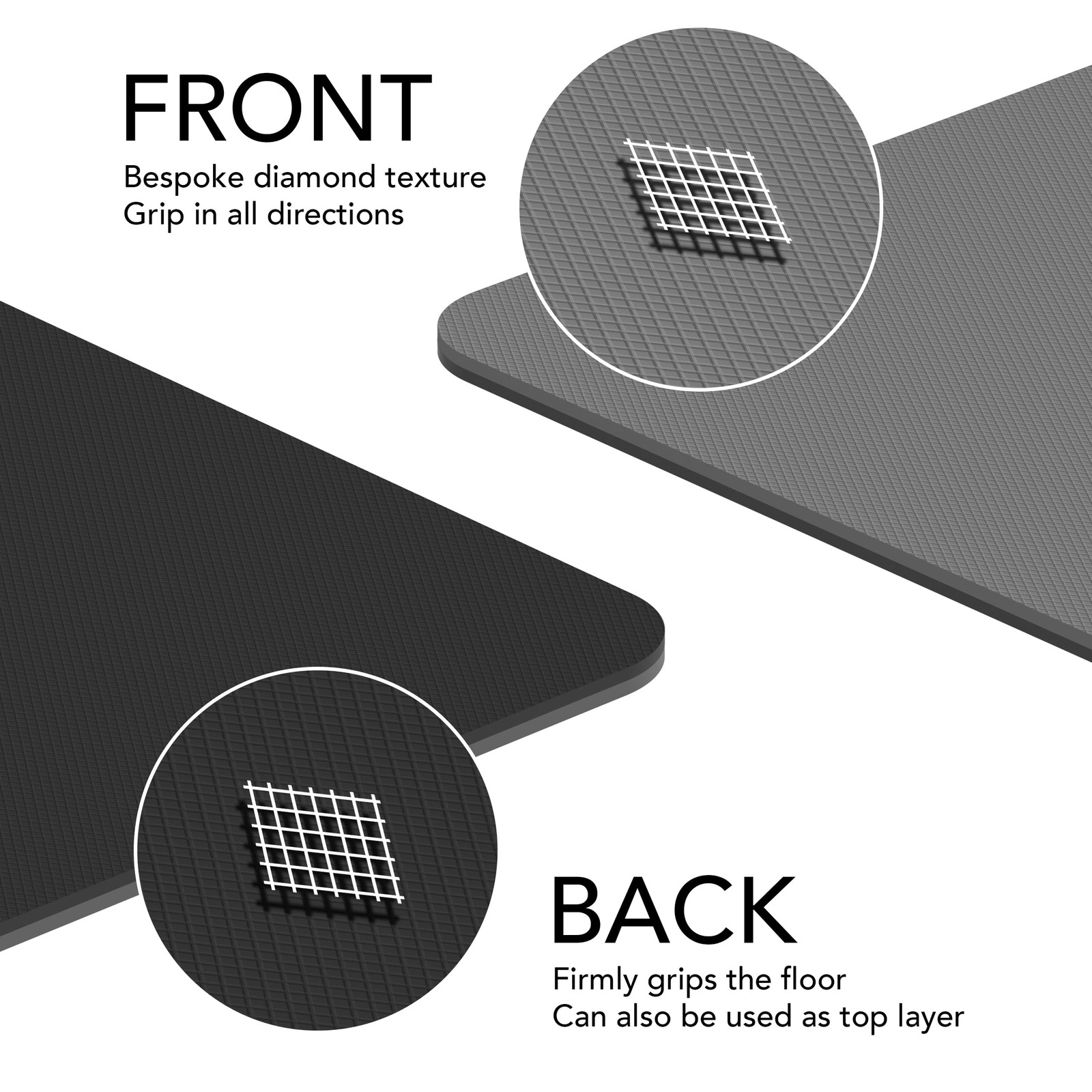 Large Exercise Mat – Extra Wide and Extra Thick Yoga Mat 183cm x 80cm …