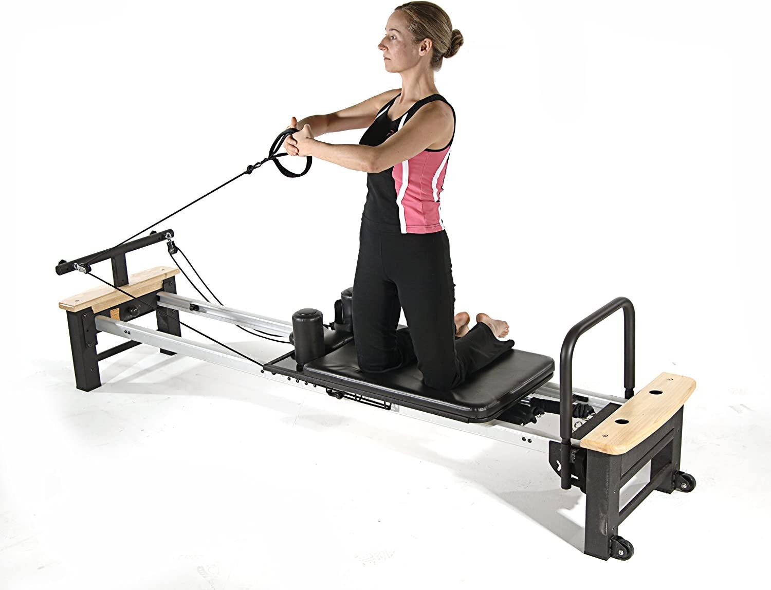STAMINA AeroPilates Pro XP 556 Home Pilates Reformer with Free-Form Cardio…