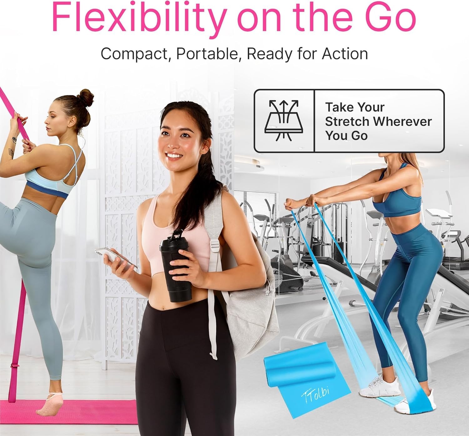 Ultimate Flexibility Kit: Leg Stretcher & Resistance Band for All Skill Levels