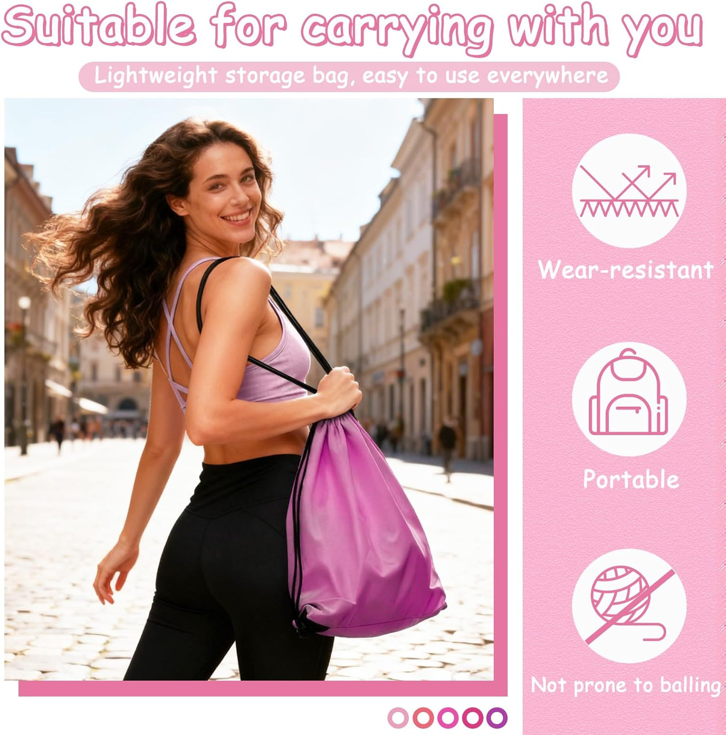 Pilates Kit for Women Pilates Equipment Ring and Ball Set Magic Circle Hoop with