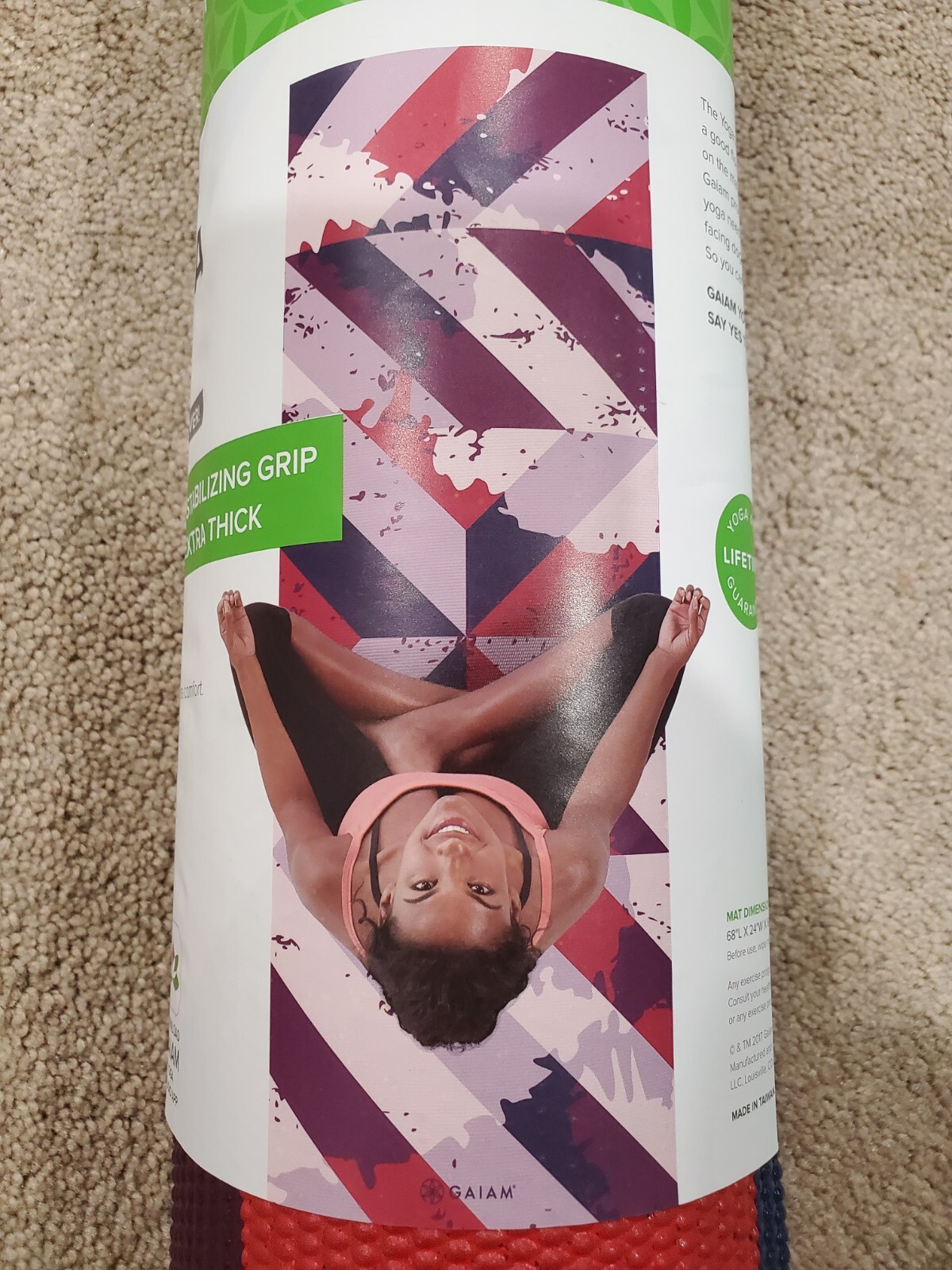 Gaiam Premium 6MM Yoga Mat