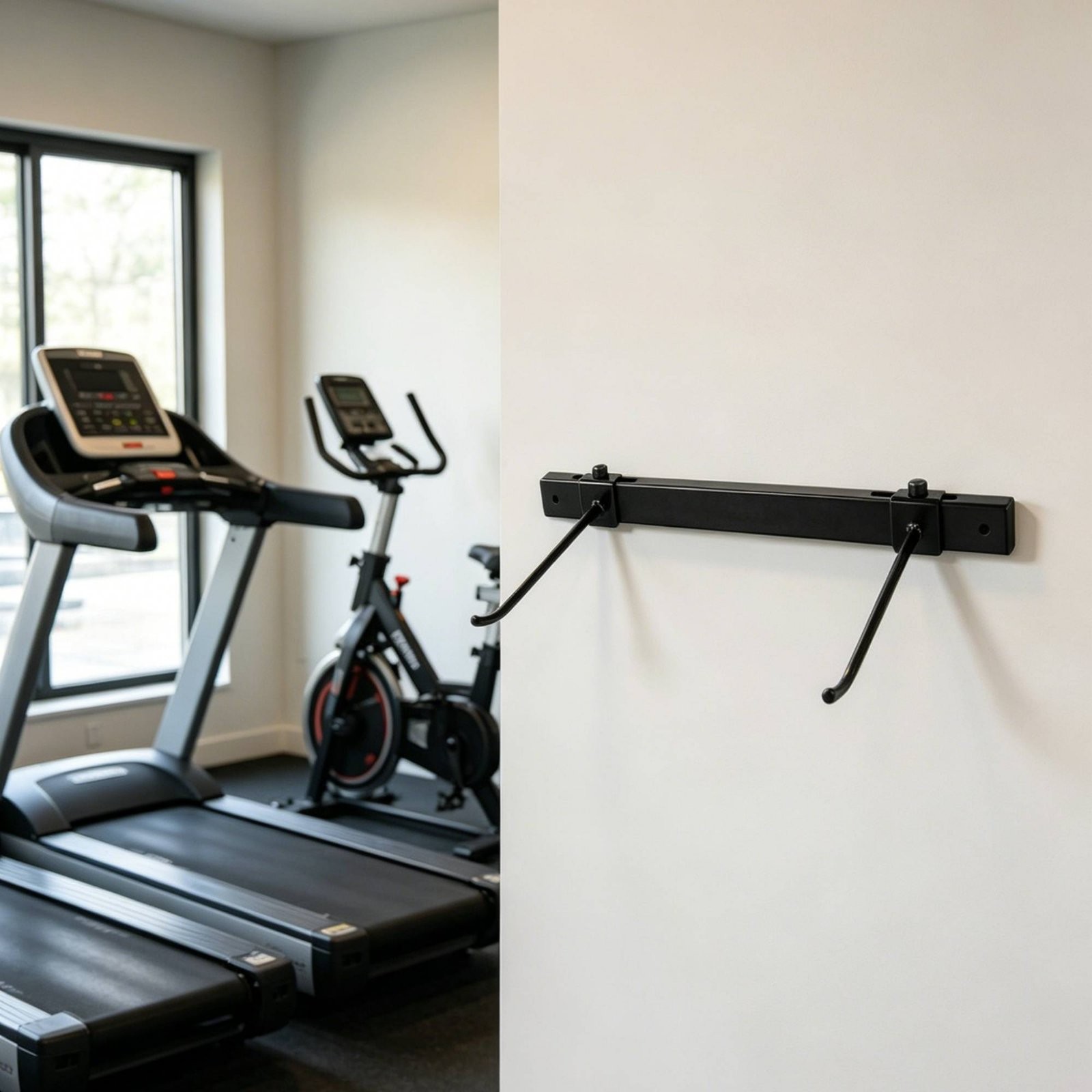 Adjustable Mat Storage Space Saving Gym Gear Organizer Sturdy Duty