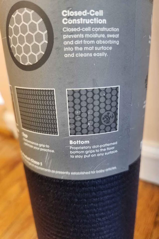 Brand New RARE SOLD OUT Manduka Pro Travel Mat Midnight Yoga Mat 71&Prime;x24&Prime;x2.5mm