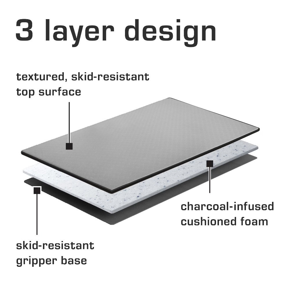Extra Thick 8mm High Density for Yoga and Fitness 72 x 24 Inches
