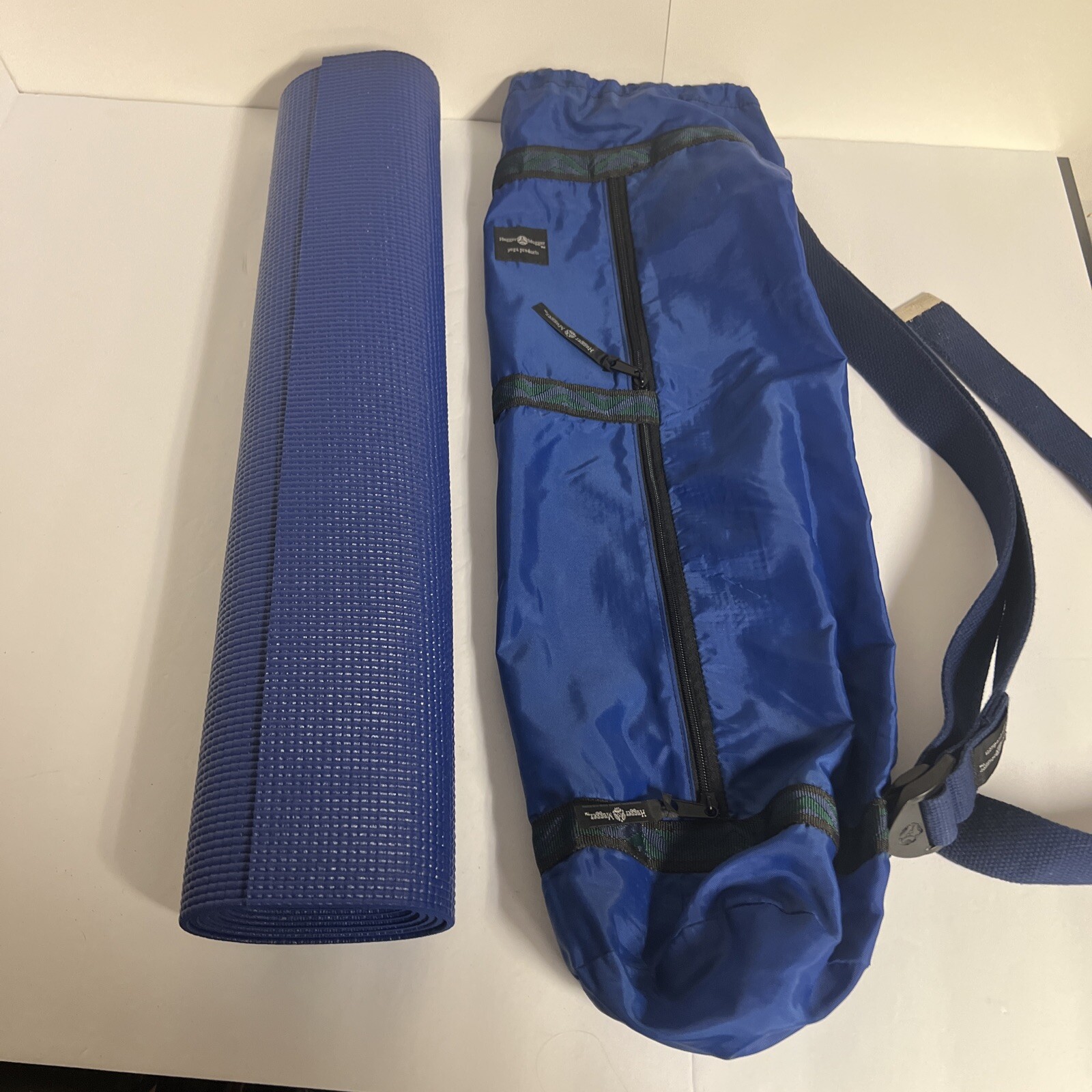 Hugger Mugger Nature Collection Yoga Mat Blue