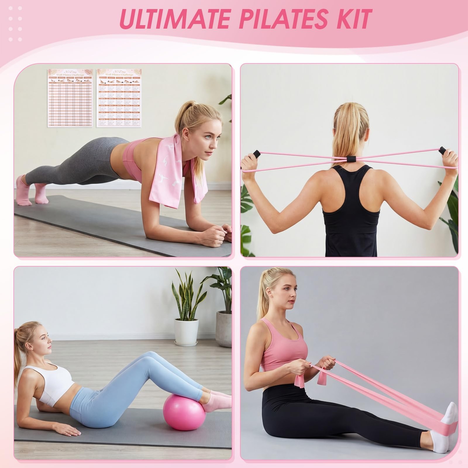 Kaelaris Pilates Equipmentpilates Kit 15 Pilates Ring2 9.8 Ballresistance