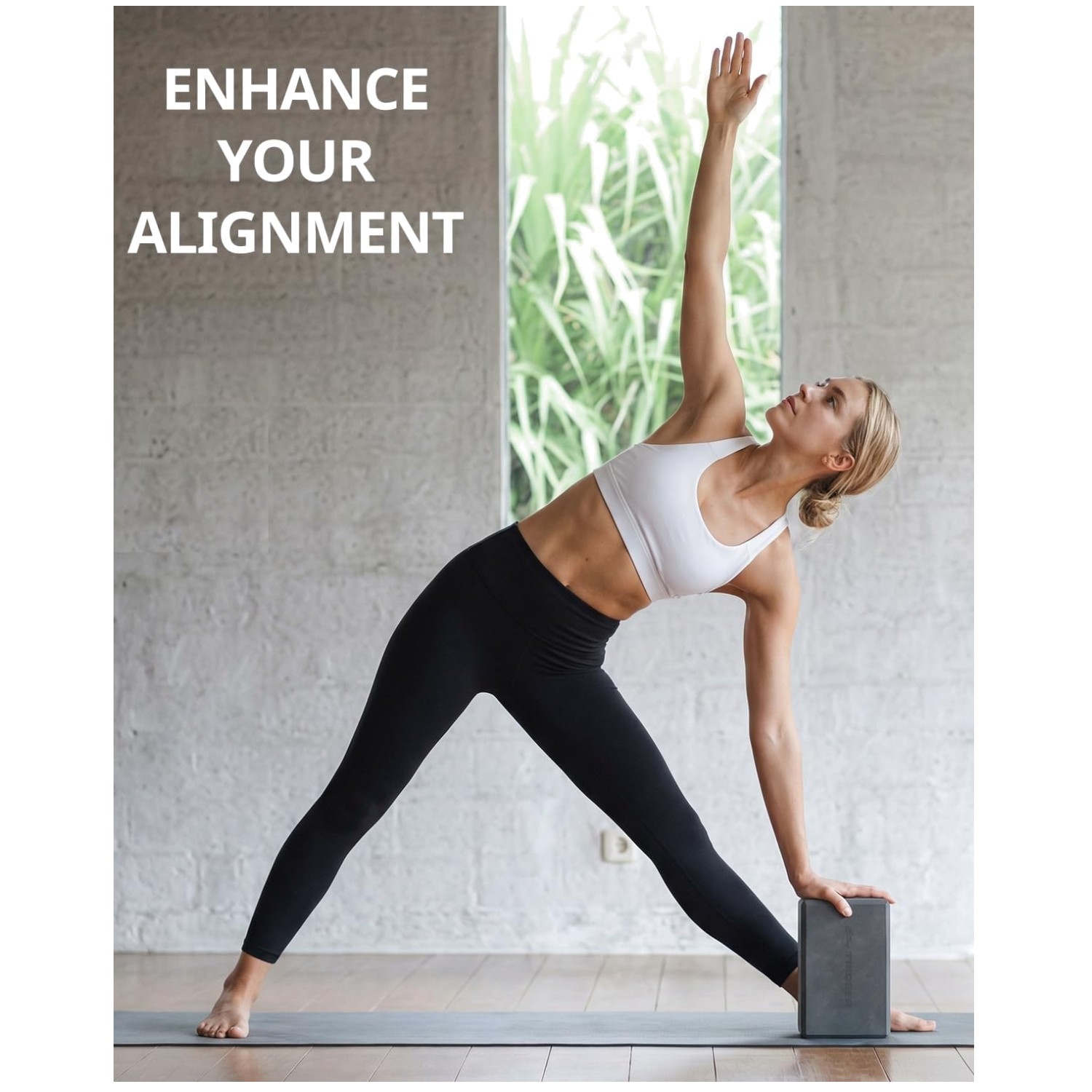Soft Non-Slip Yoga Blocks 2 Pack