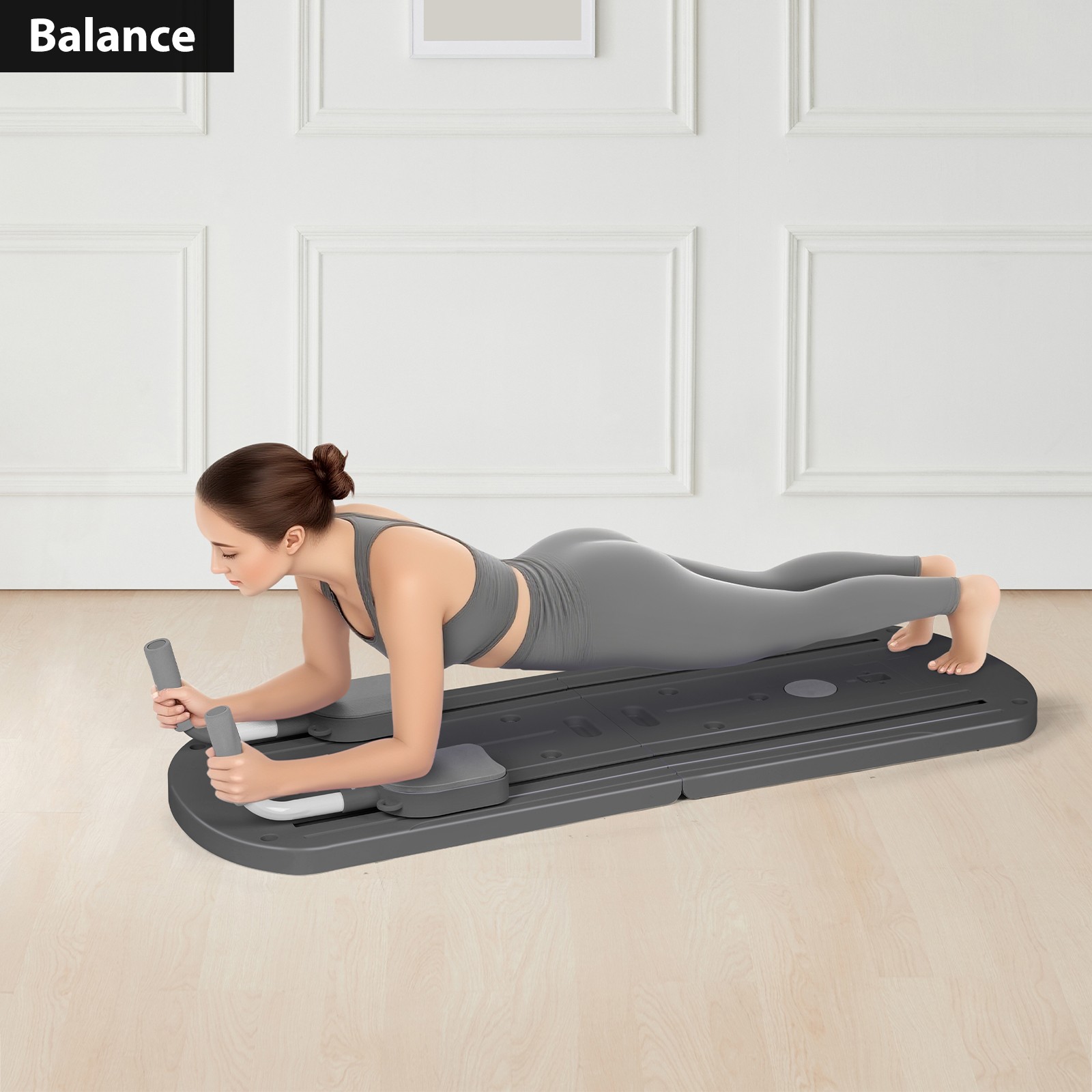 Pilates Reformer Set Pilates Board 8-in-1 Multi-Functional Pilates Equipment