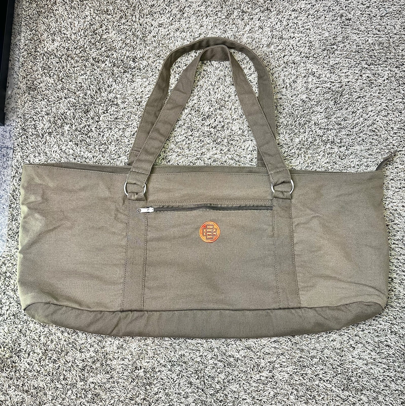 Gaiam Embroidered Yoga Mat Travel Bag