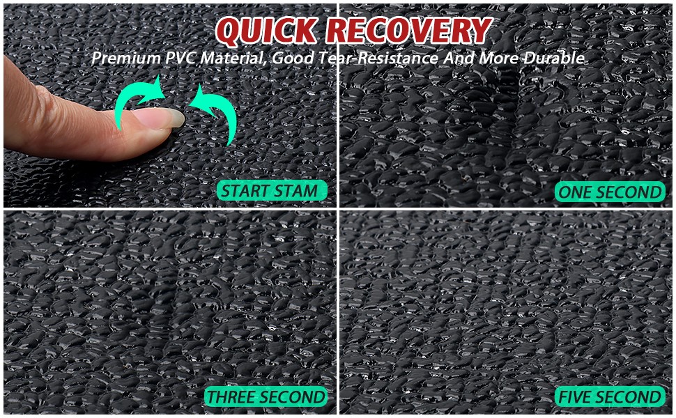 Bike Mat | 6mm Thickness, 36&Prime; x 72&Prime; Exercise Bike Mat/Treadmill Mat for Hardwood