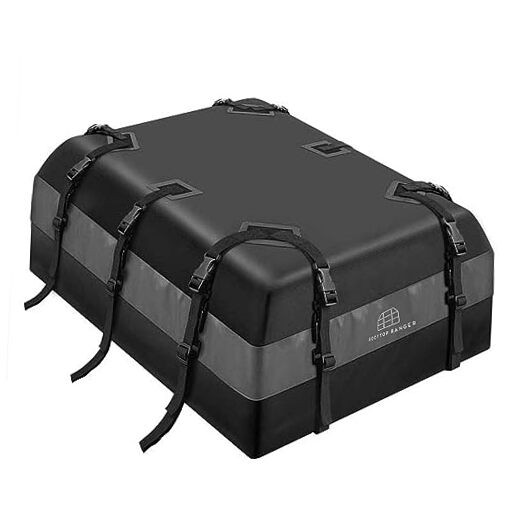 Car Rooftop Soft Shell Cargo Carrier – 100% Waterproof – 21 Cubic Feet