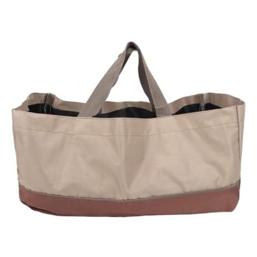 Firewood Bag Carrier, Firewood Bags with Handles Portable Foldable Large