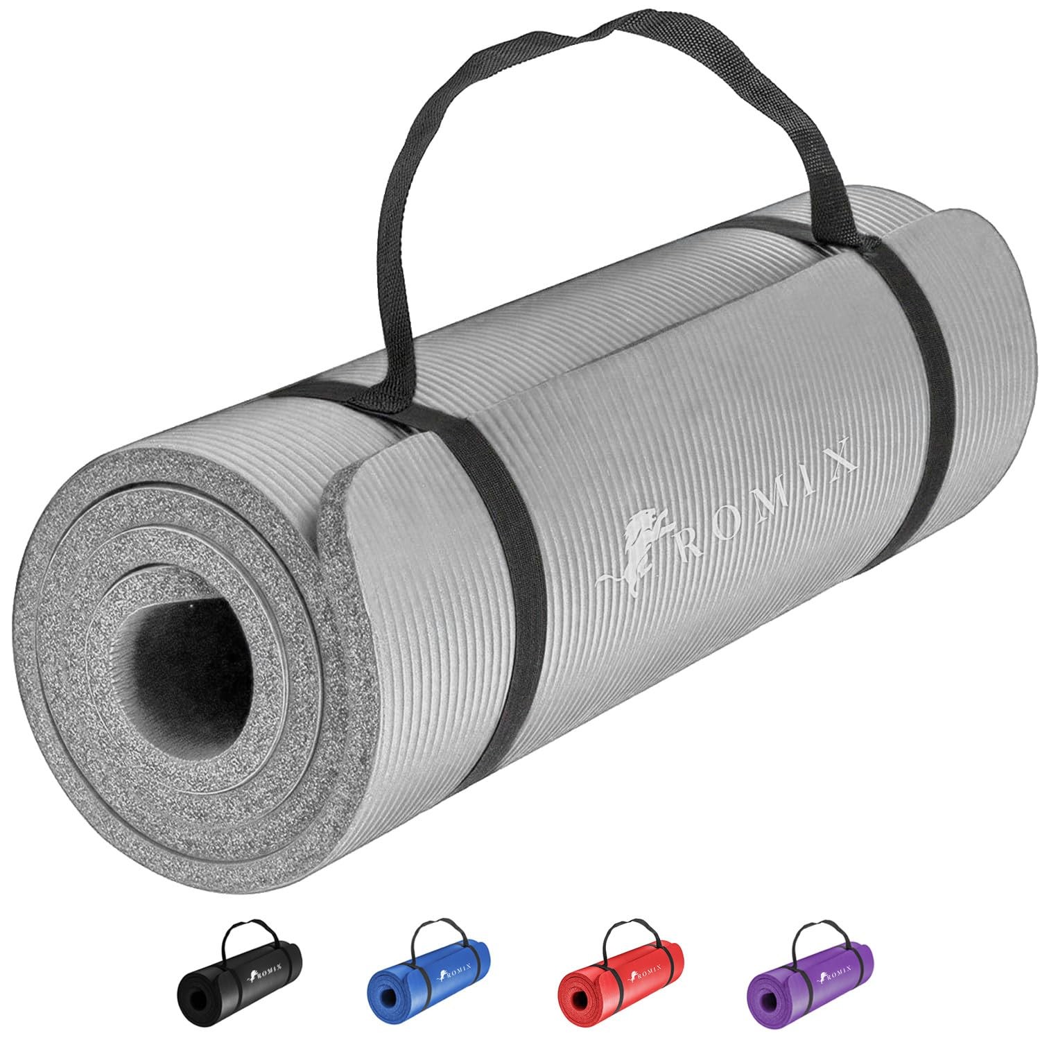 Yoga Mat Thick 10mm, Gymnastics Mat Pro Soft Foam Pad, Sports Mat Fitness…