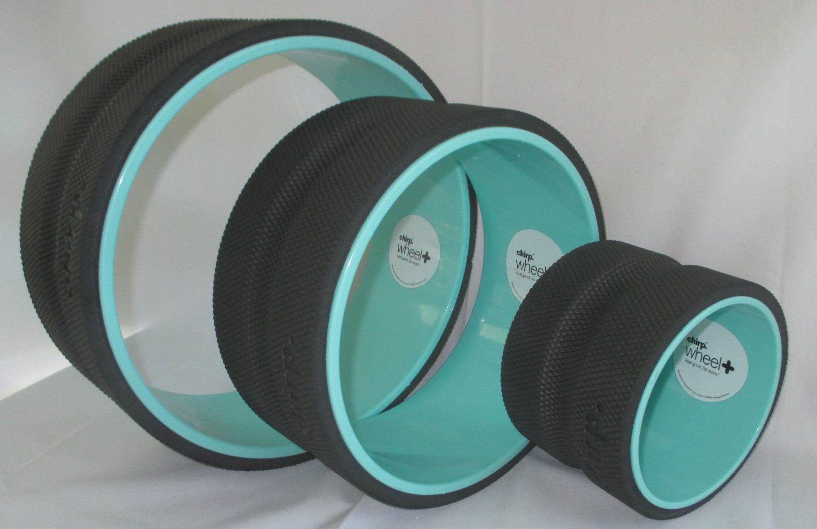Chirp Wheel 3 Pack Back Pain Relief Stretching 13.375 inch 11.25 inch 7 inch X 4
