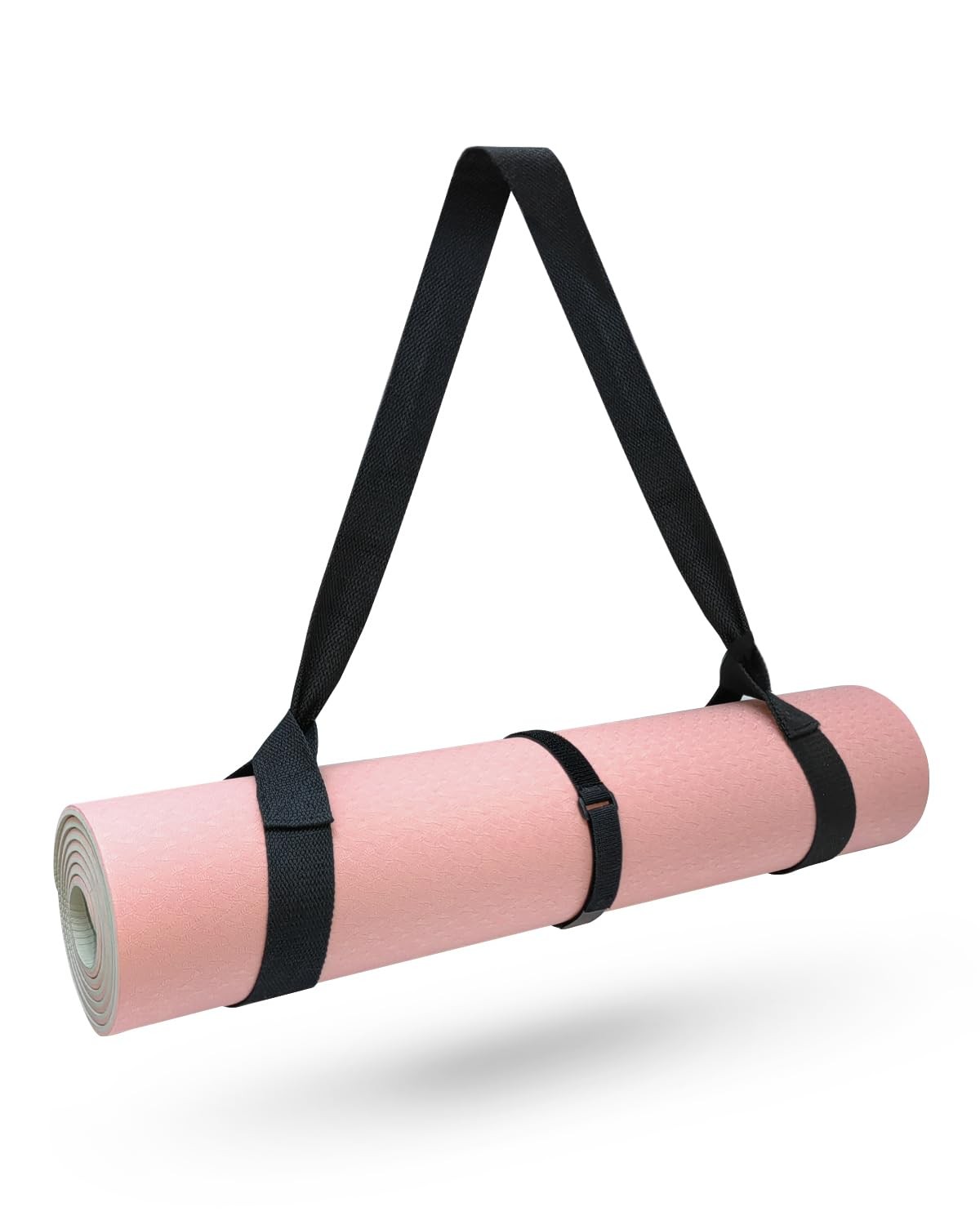 Fyroxx Yoga Mat Carrier, Premium Strap for Carrying 60*1.5 IN, Black