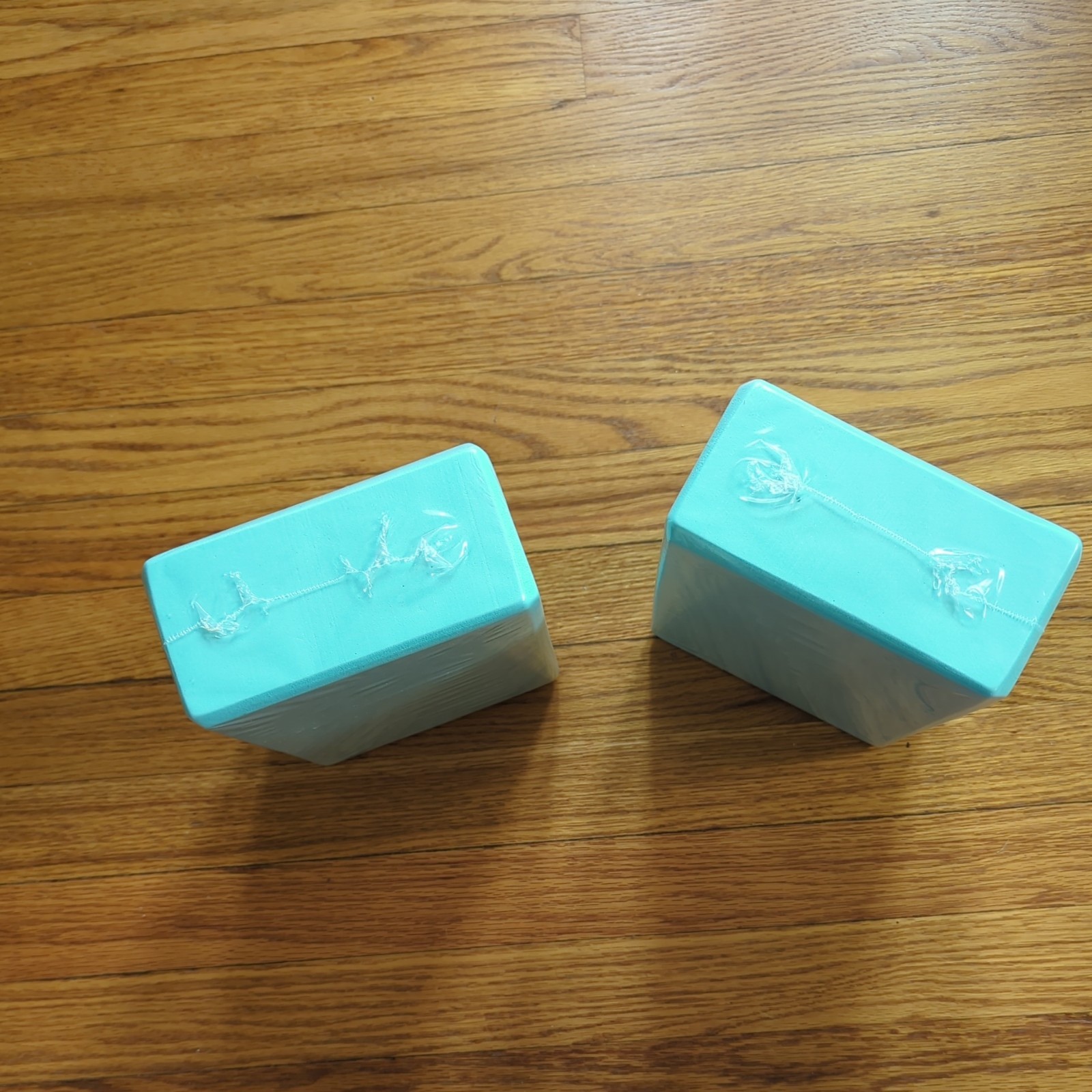Set of 2 High Density Yoga Blocks, 9&Prime;x6&Prime;x4&Prime; Each, Pair (Green)